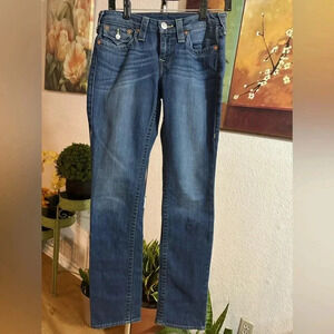 True Religion Slim straight jeans women’s size 28/33